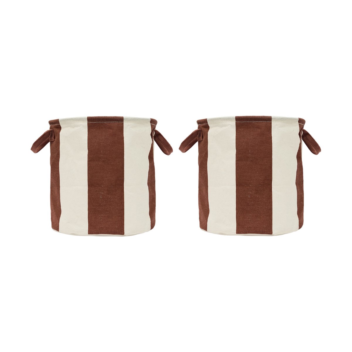 OYOY Kara storage basket medium 32xØ32 cm 2-pack Nutmeg