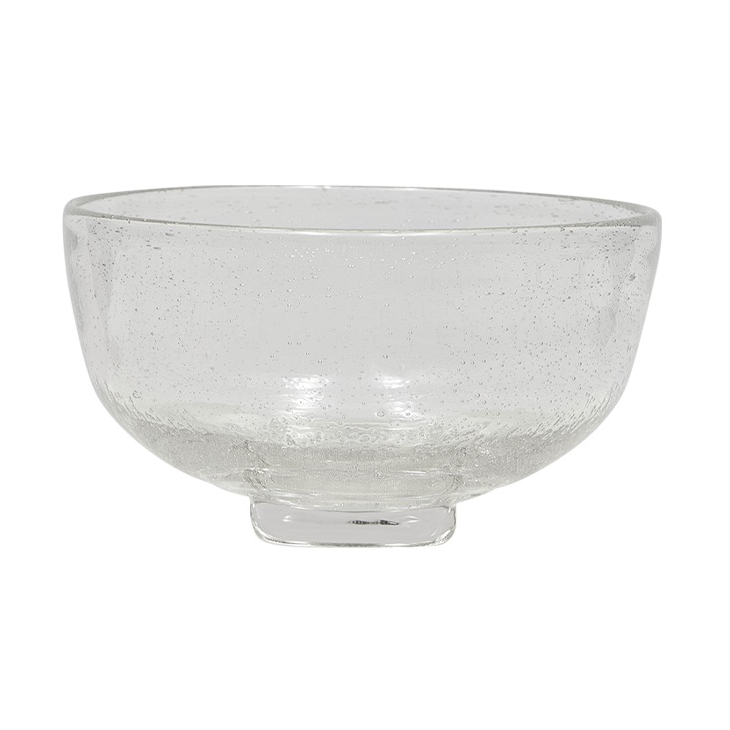 OYOY Kuki bowl o14 cm small Clear | Scandinavian Design | Serving bowls | Transparent