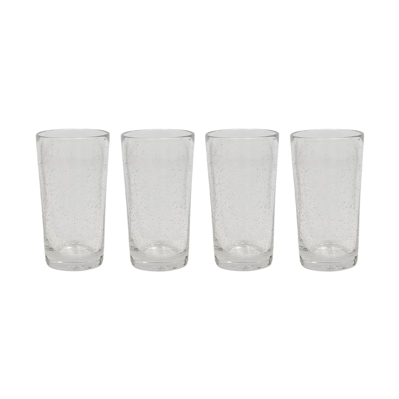 OYOY Kuki highball glass 4-pack Clear