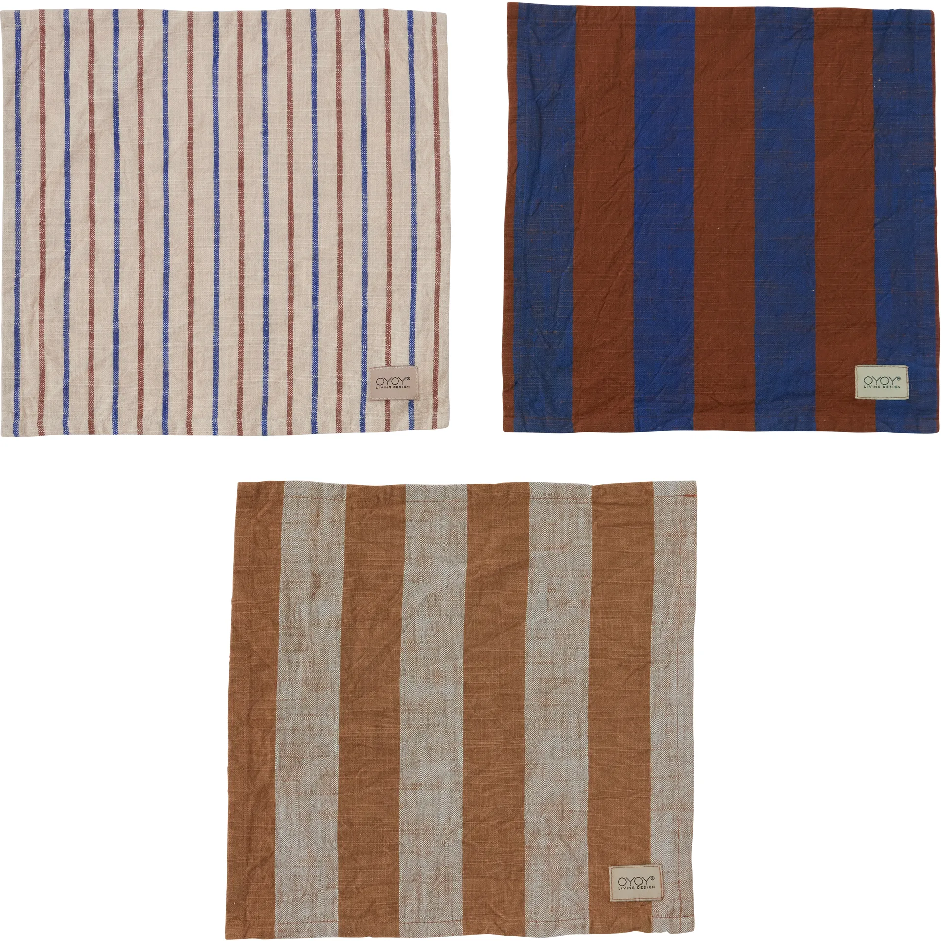 Kurin dishcloth 28x28 cm, Caramel-blue OYOY