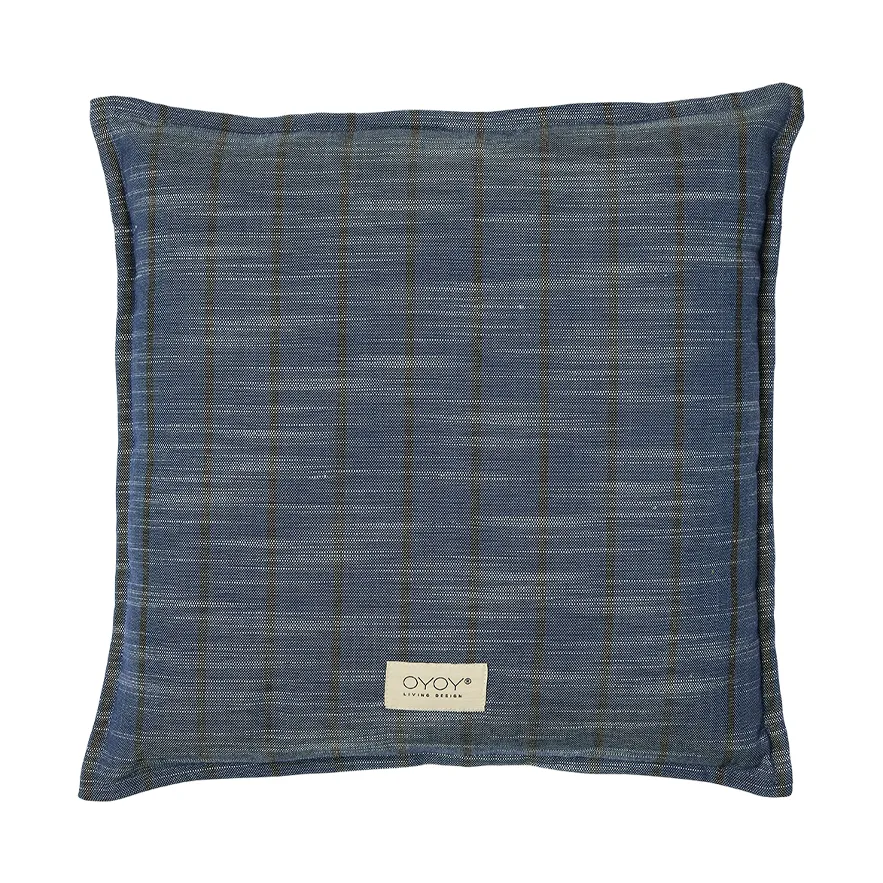 OYOY Kyoto outdoor cushion 42x42 cm Blue | Scandinavian Design | Seat cushions & pads | Blue