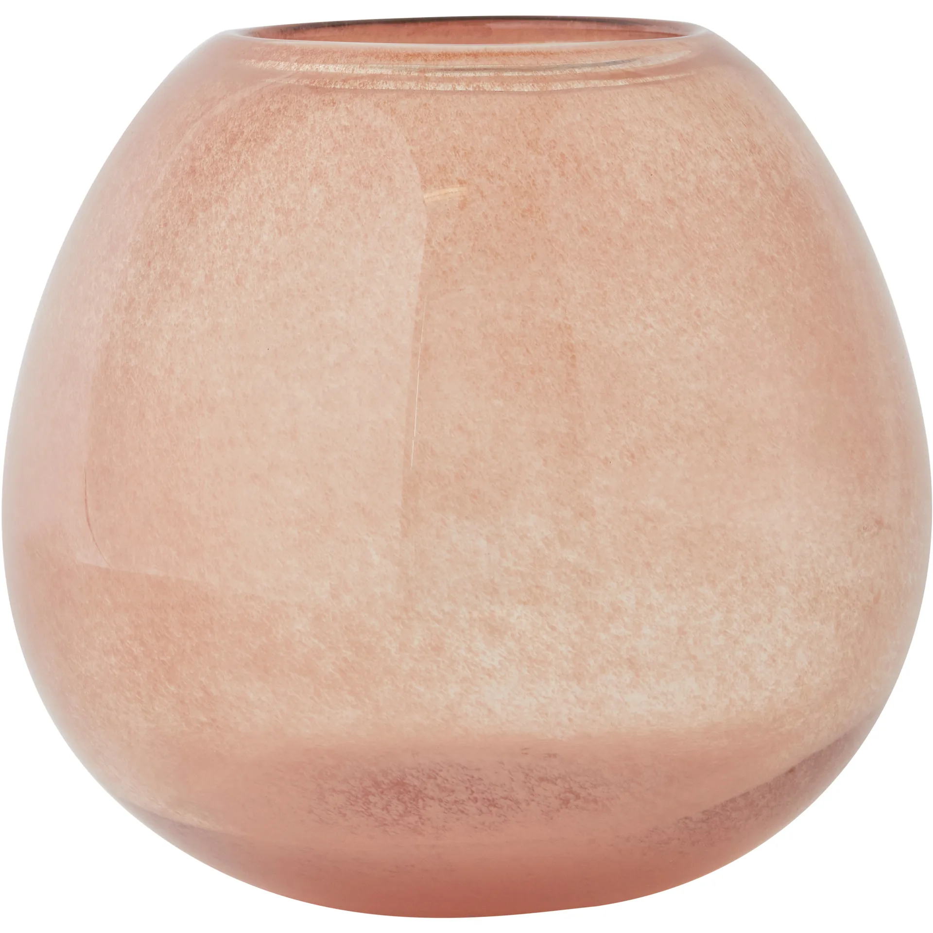 Lasi vase medium 21.5 cm, Taupe OYOY