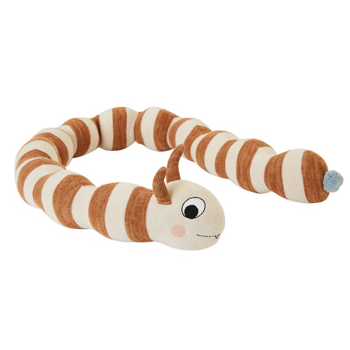 Leo larv cuddly toy - Caramel - OYOY