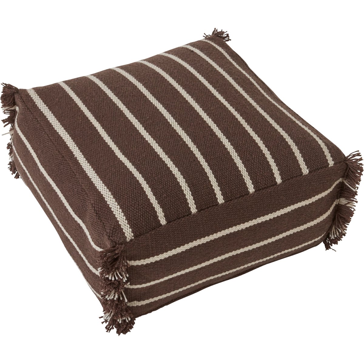 OYOY Lina pouffe 32x62 cm Choc | Scandinavian Design | Sitting poufs | Brown
