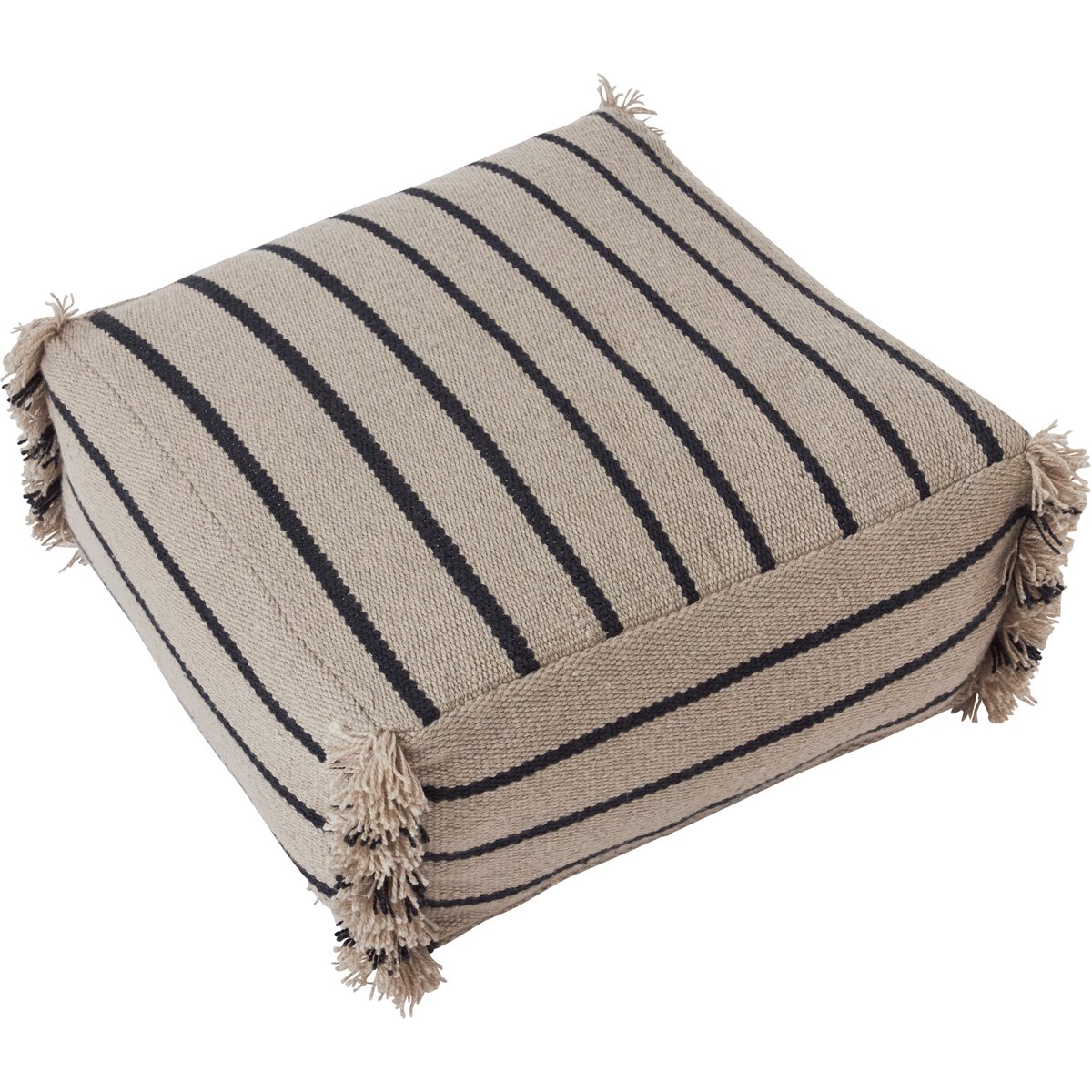 OYOY Lina pouffe 32x62 cm Clay | Scandinavian Design | Sitting poufs | Grey