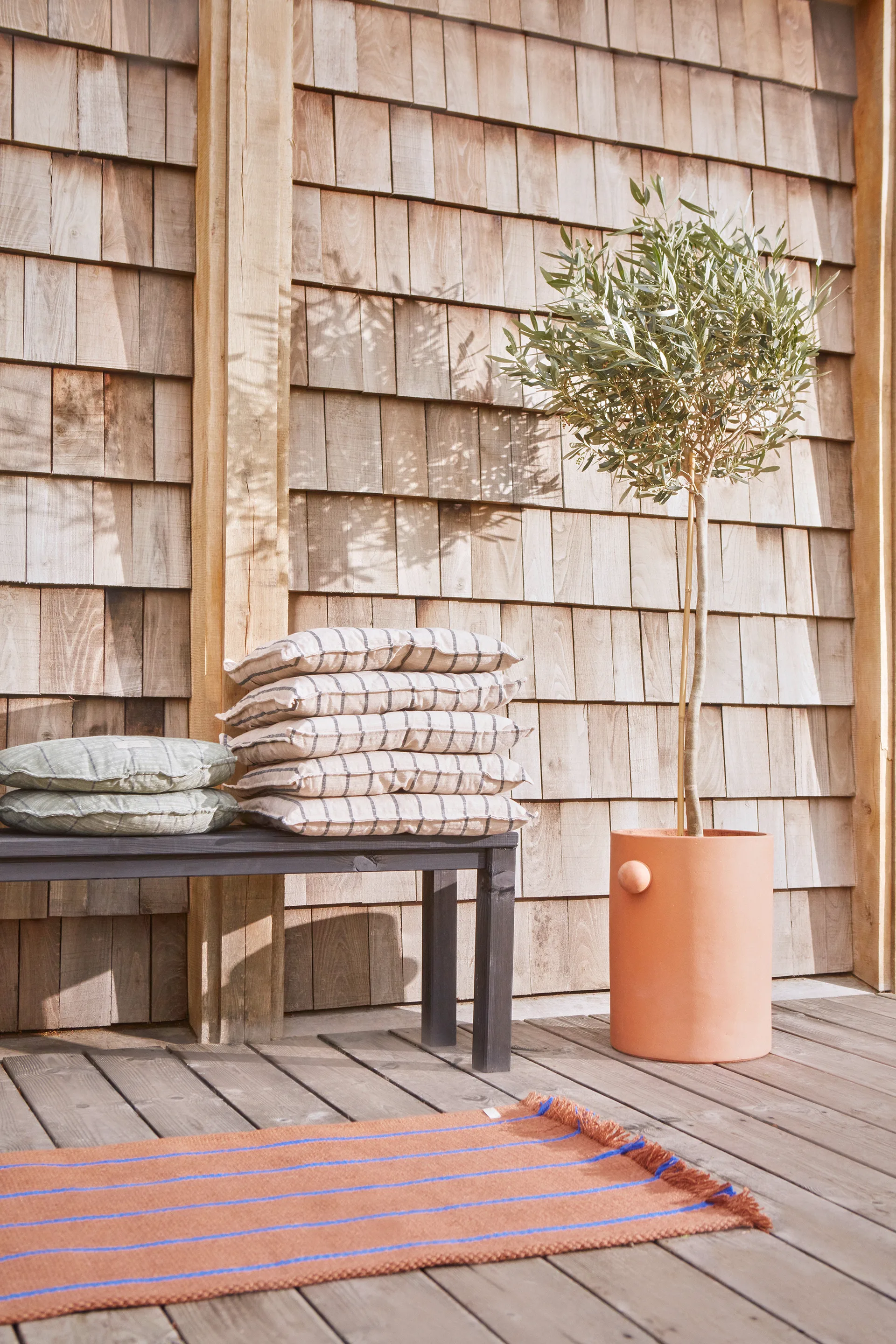 Lina rug 62x220 cm, Caramel OYOY