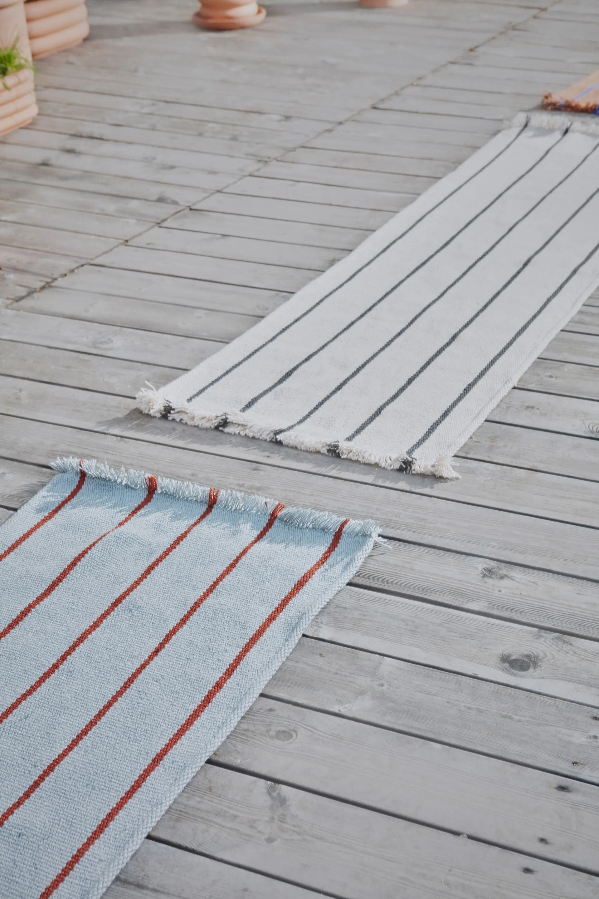 Lina rug 62x220 cm, Offwhite OYOY