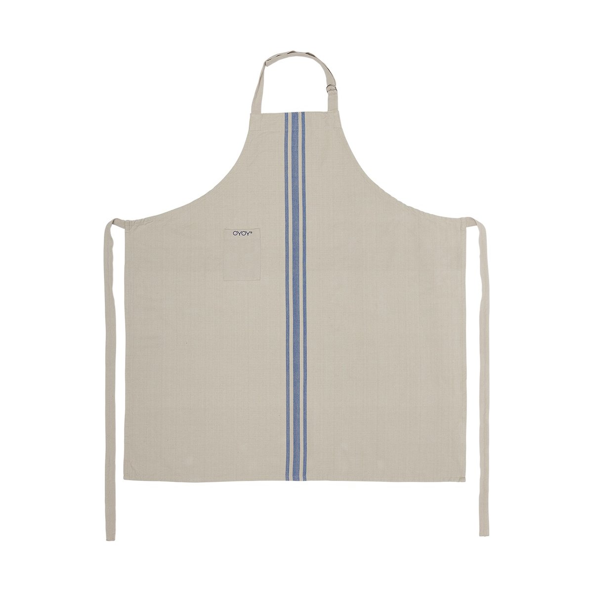 OYOY Linen apron Blue