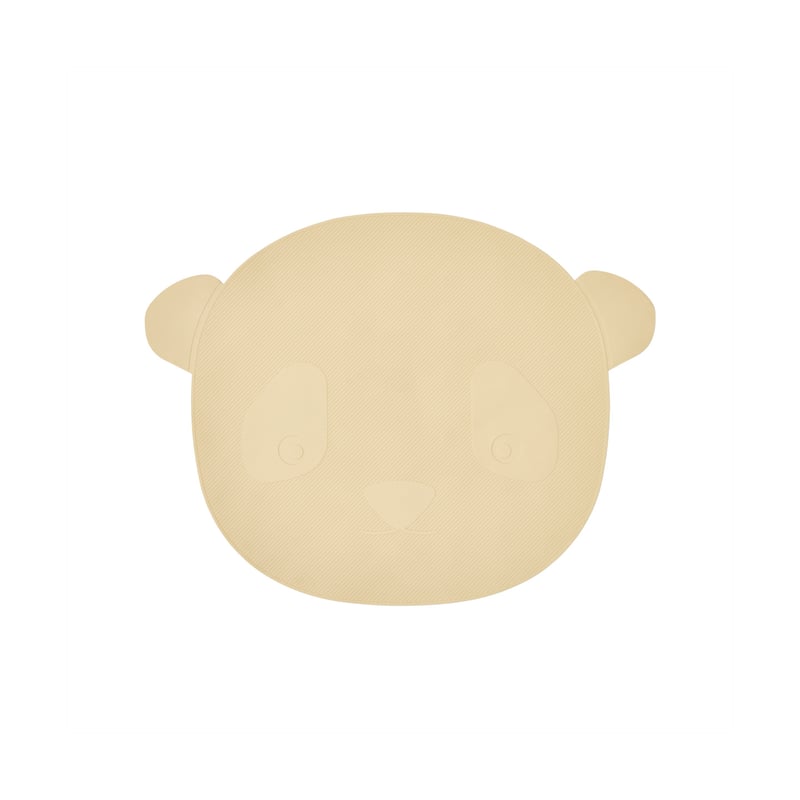 OYOY Ling Ling Panda bath mat Vanilla