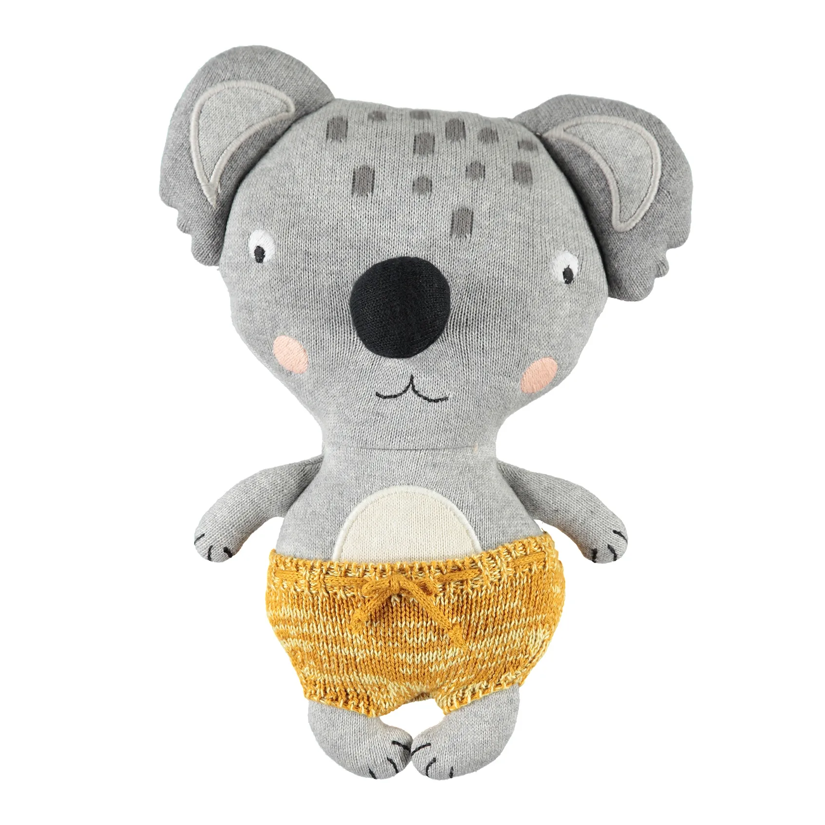 Little Anton Koala cuddly toy, Grey-yellow OYOY