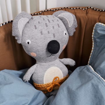 Little Anton Koala cuddly toy - Grey-yellow - OYOY