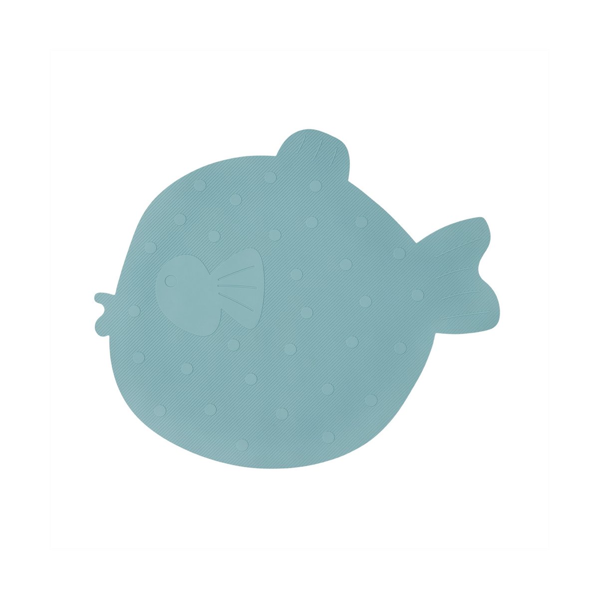 OYOY Little Finn bath mat Dusty blue