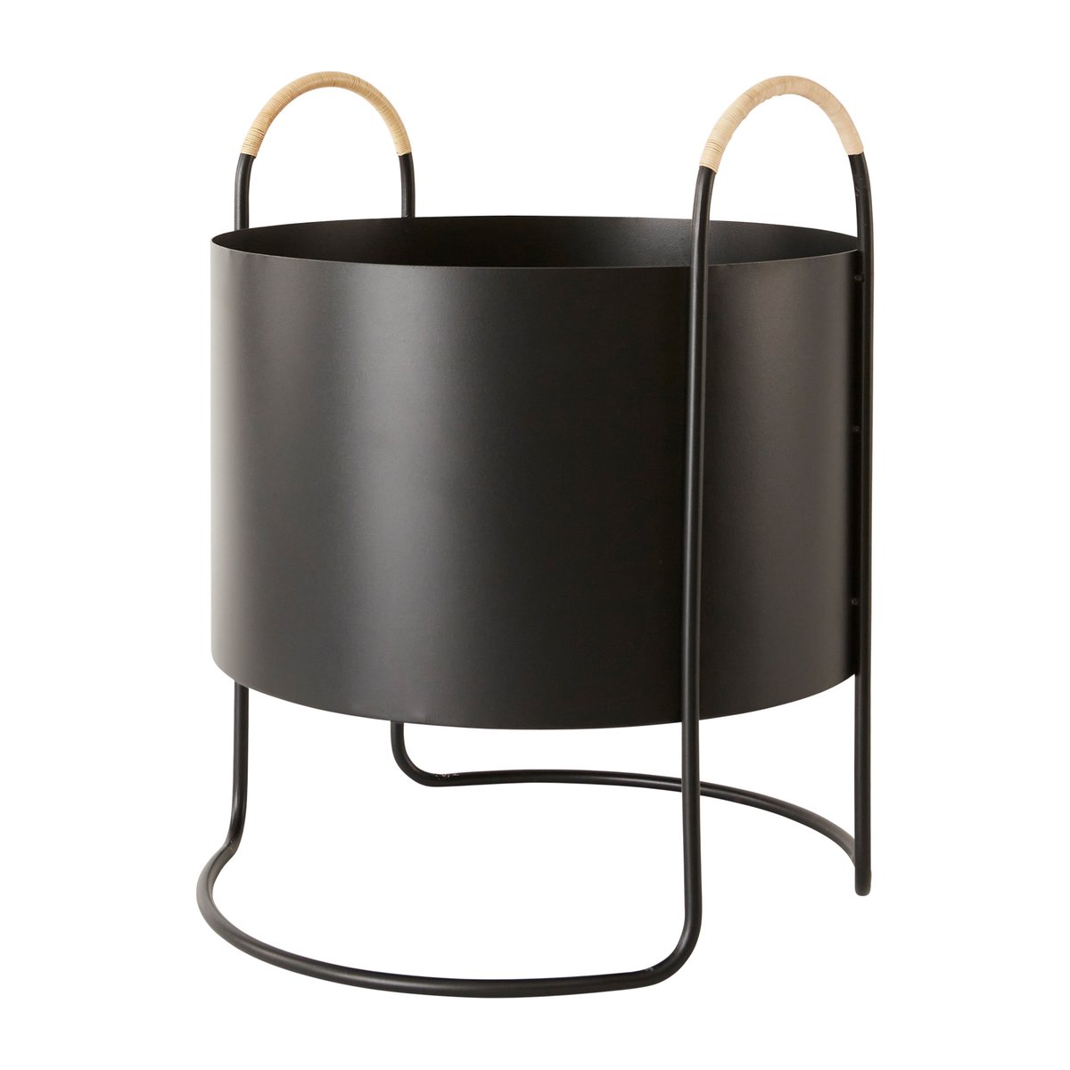OYOY Maki flower box o40 cm Black | Scandinavian Design | Flower pots | Black