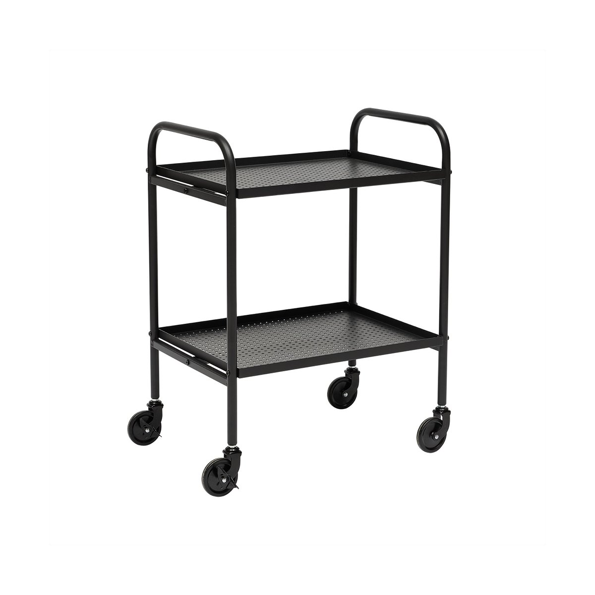 OYOY Maki trolley serving cart small Black | Scandinavian Design | Serving trolleys | Black
