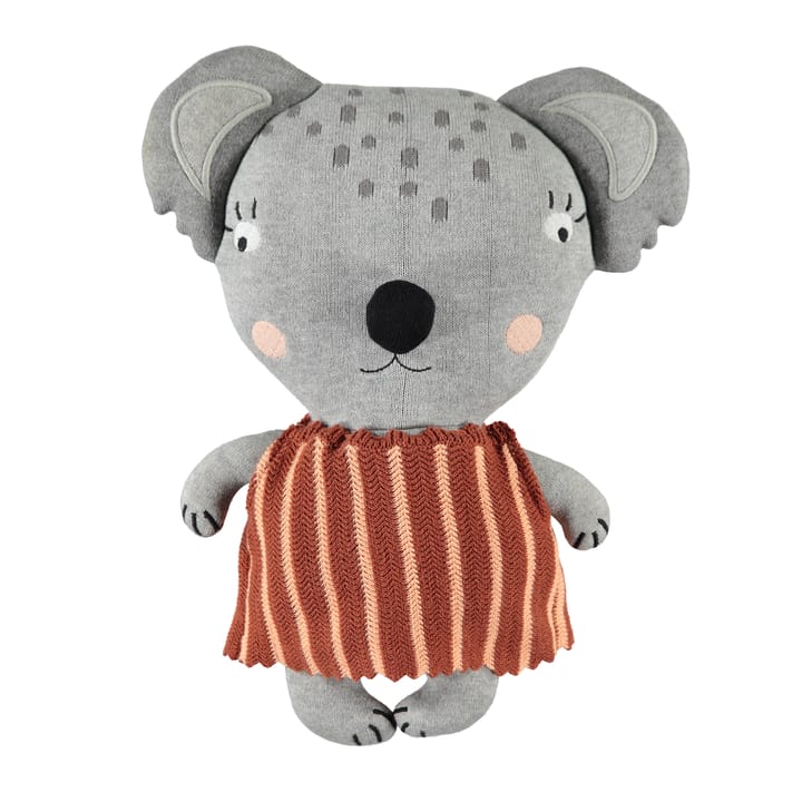 Mami Koala cuddly toy - Grey-red - OYOY