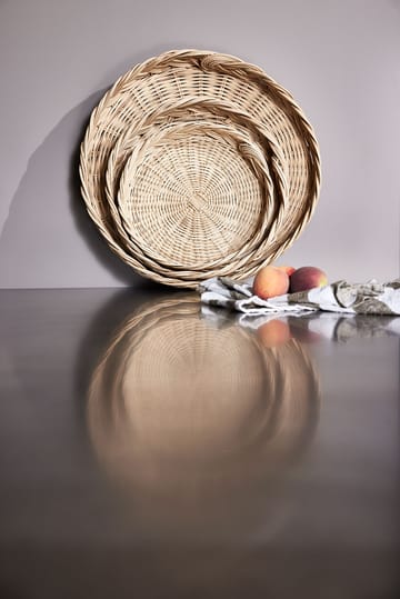 Maru bread basket medium Ø34 cm - Nature - OYOY