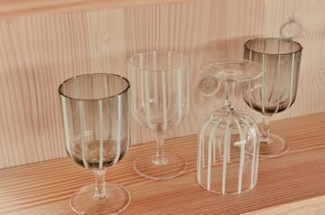 Mizu wine glass 2-pack - Clear - OYOY