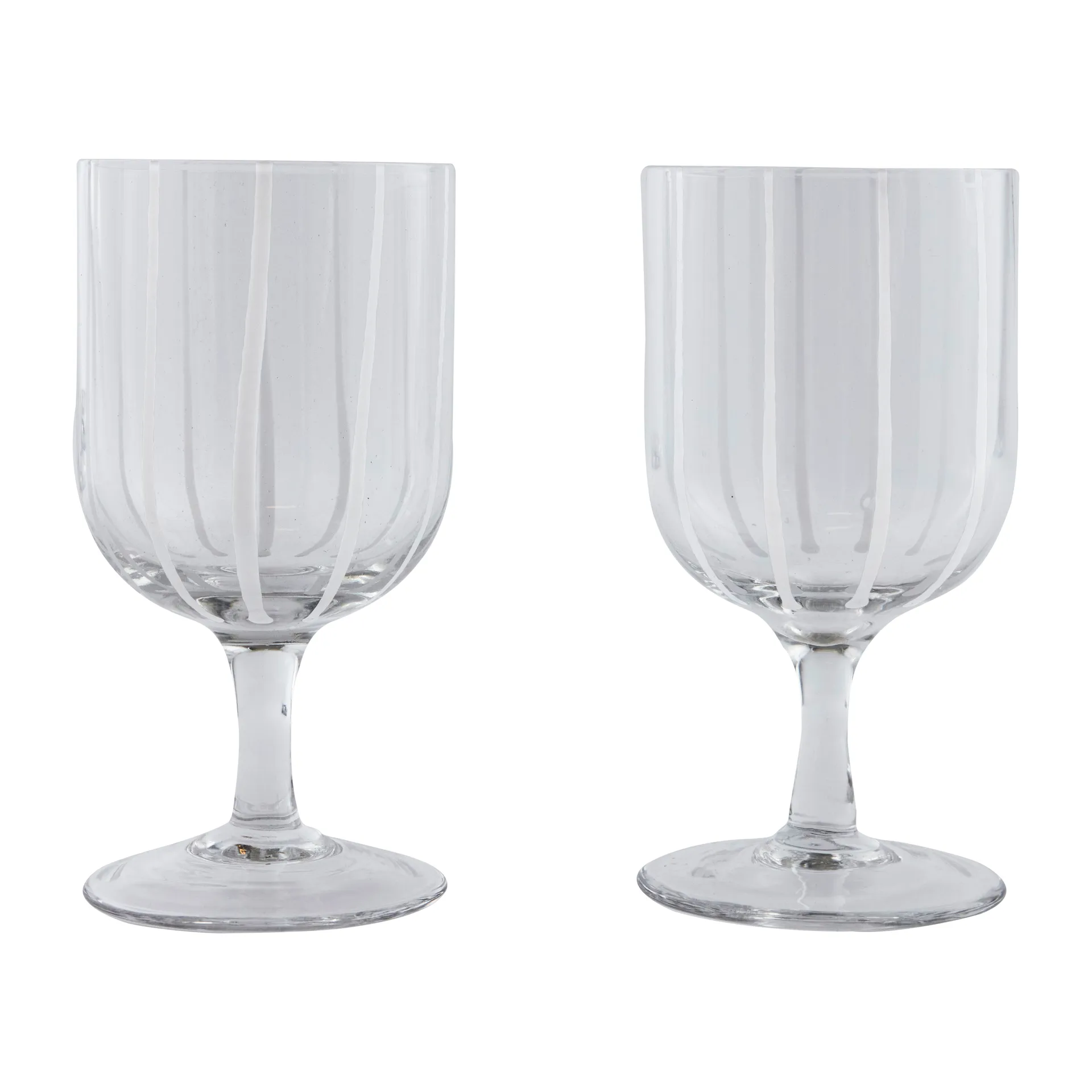 Mizu wine glass 2-pack, Clear OYOY