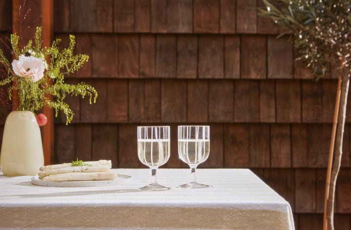 Mizu wine glass 2-pack, Clear OYOY