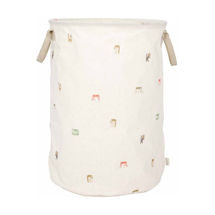 Moira laundry basket large, 54 cm - Multi - OYOY