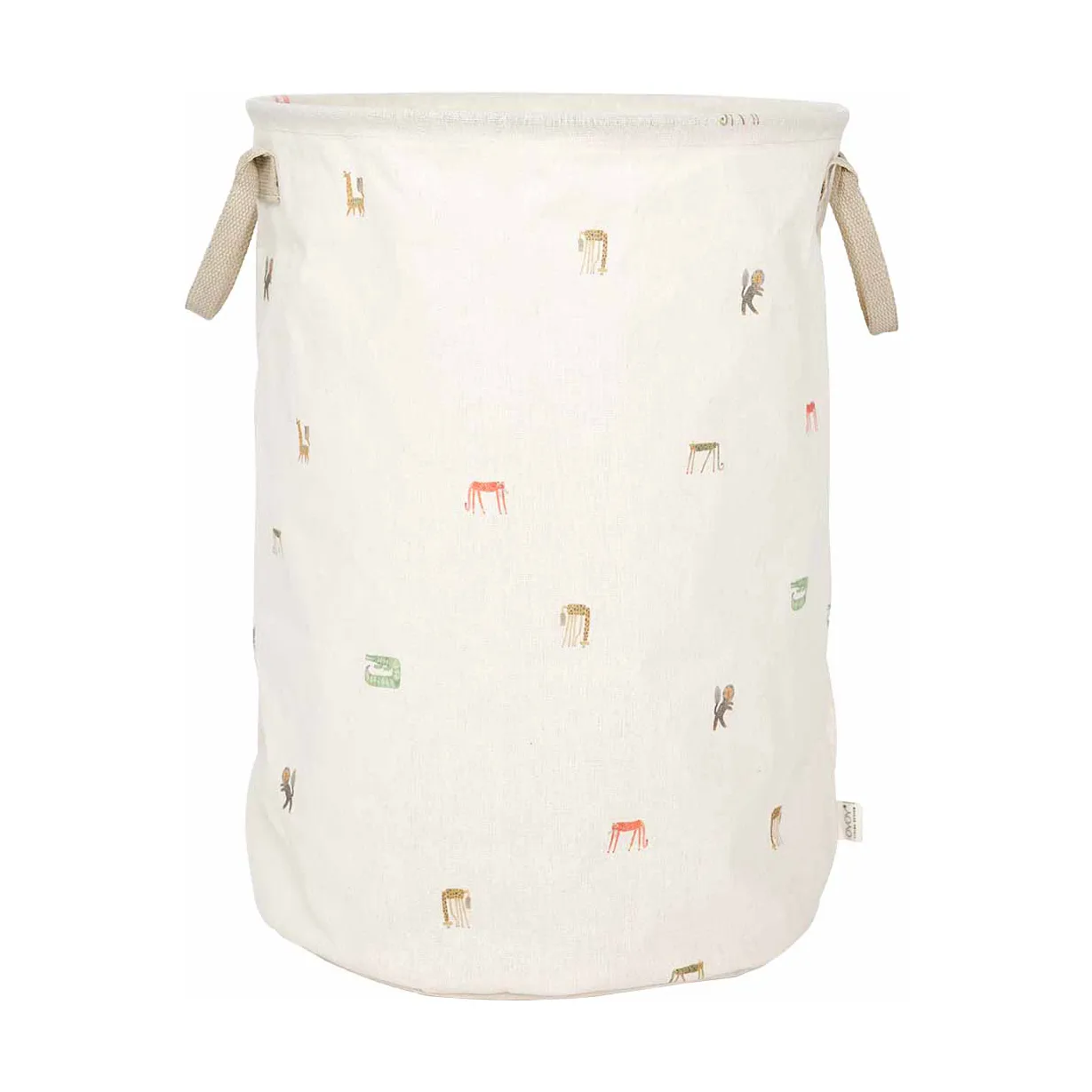 OYOY Moira laundry basket large, 54 cm Multi | Scandinavian Design | Laundry baskets | Multi