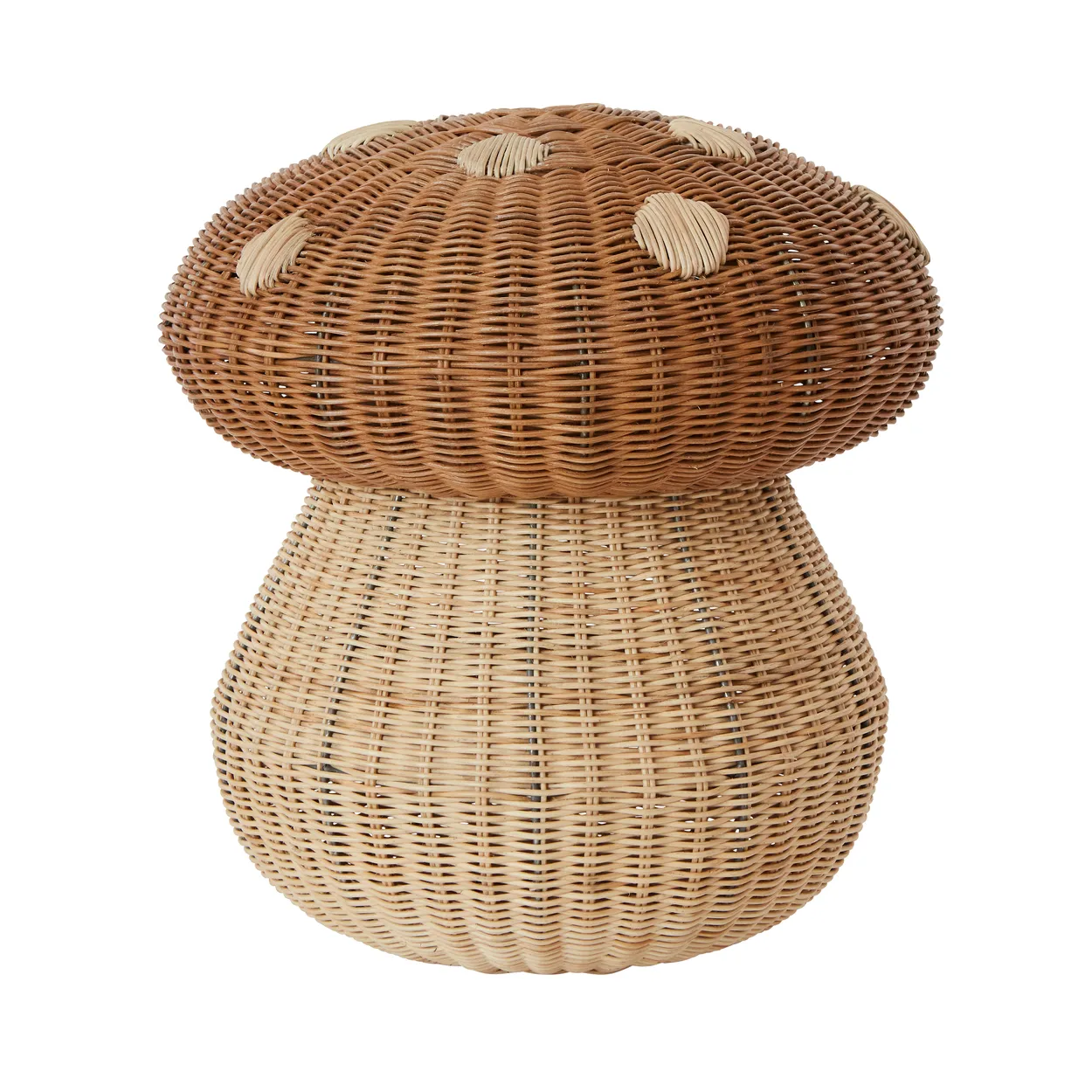OYOY Mushroom basket Nature | Scandinavian Design | Storage baskets | Brown