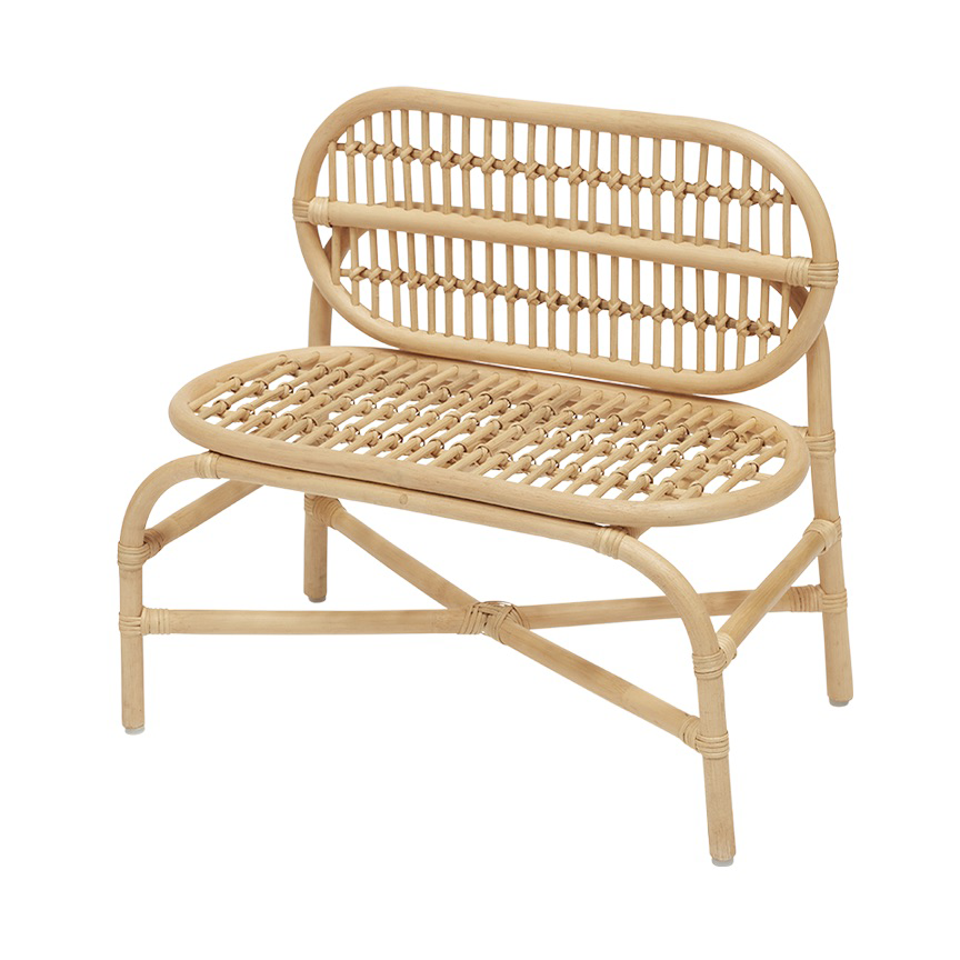 OYOY Nana mini bench Nature | Scandinavian Design | Children's room accessories | Beige