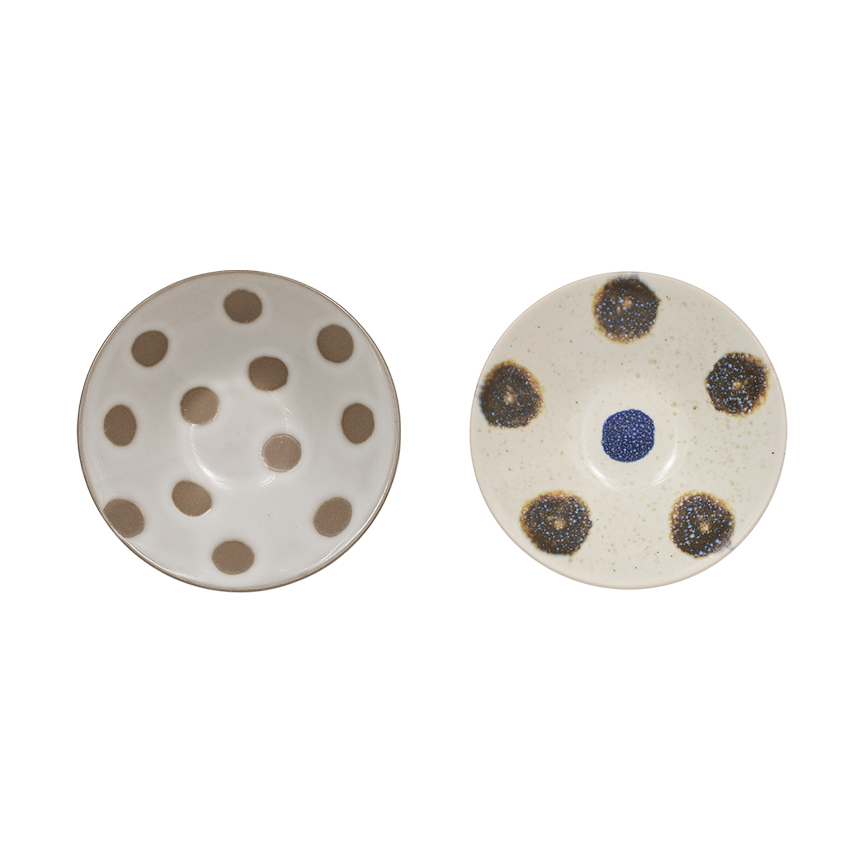 OYOY Nori bowl small Ø10.5 cm 2-pack Off-white-brown