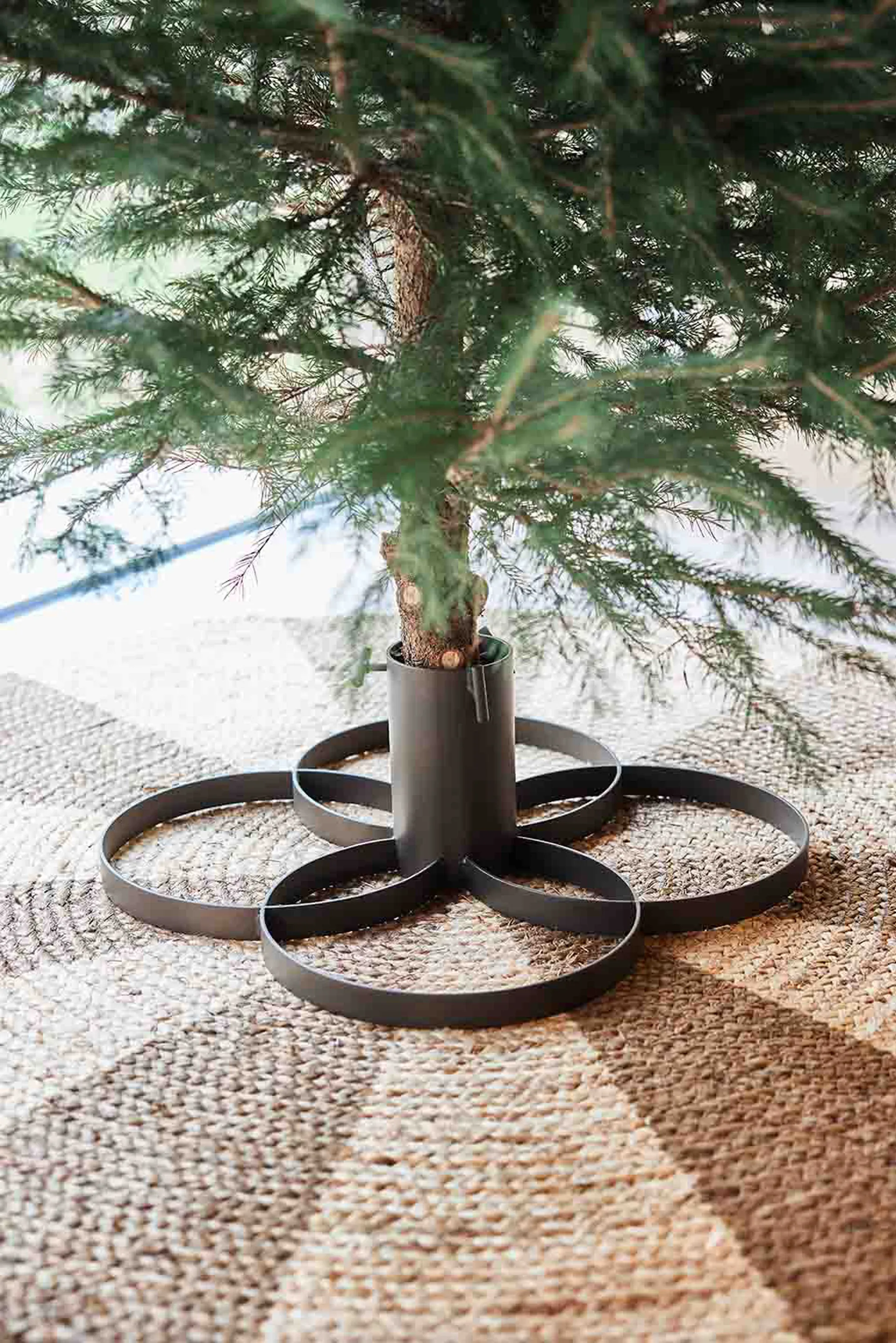 OYOY Christmas tree stand, Browned brass OYOY