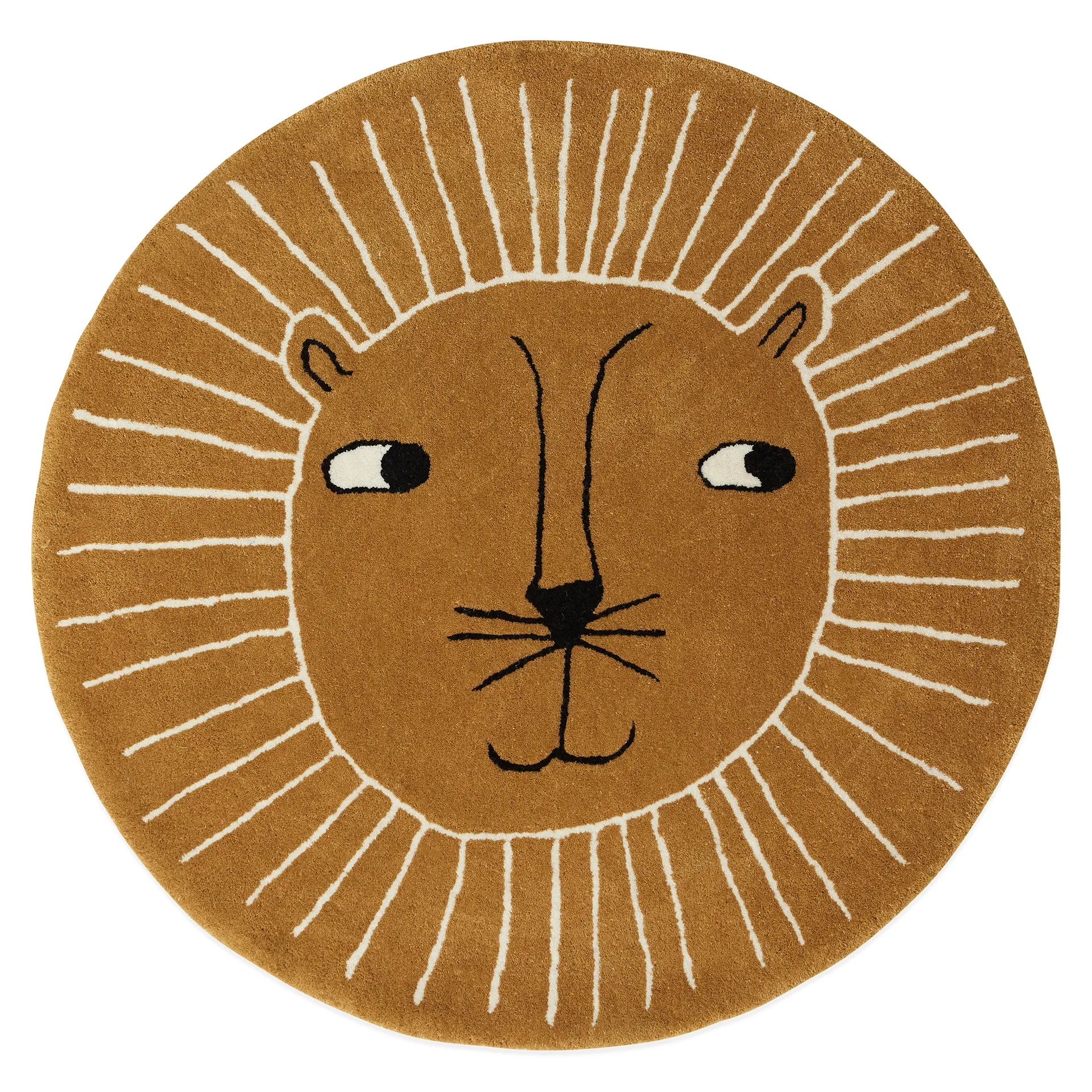OYOY Mini animal rug, Lion OYOY