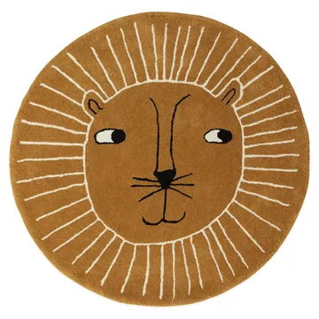 OYOY Mini animal rug - Lion - OYOY