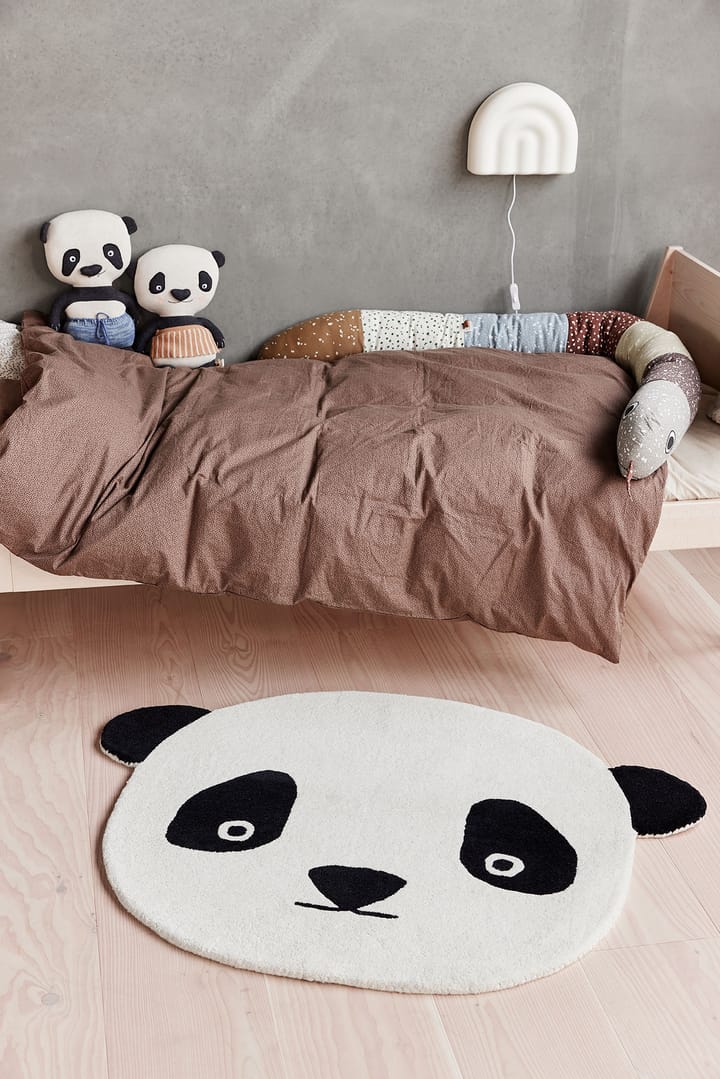 OYOY Mini animal rug - Panda - OYOY