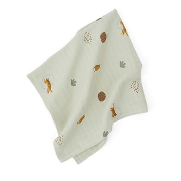 OYOY Mini Muslin Square towel/filt 3-pack - Tiger - OYOY