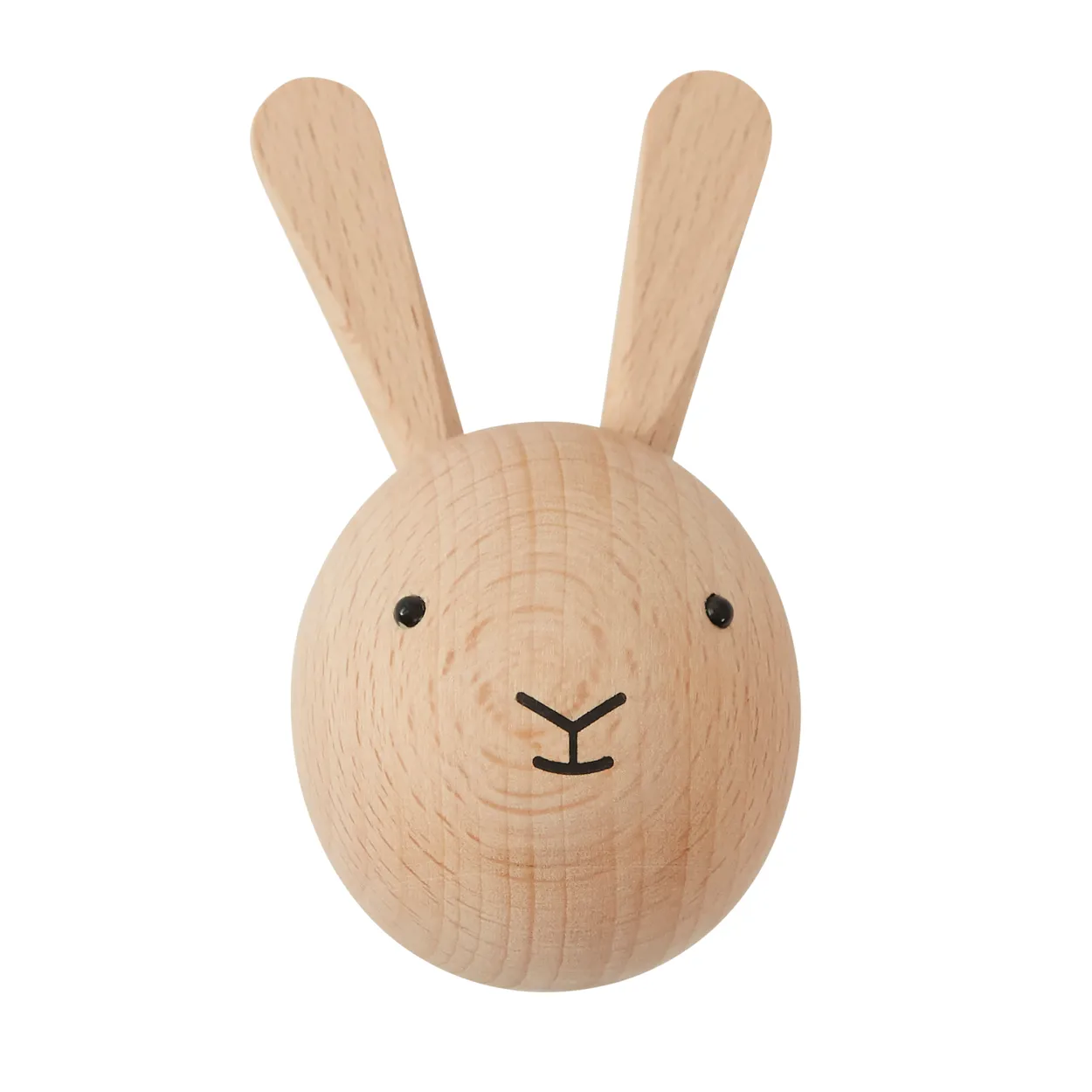 OYOY Mini wall hook Kanin | Scandinavian Design | Children's room accessories | Beige