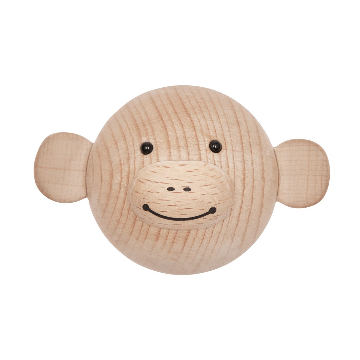 OYOY OYOY Mini wall hook Monkey | Scandinavian Design | Children's room accessories | Beige