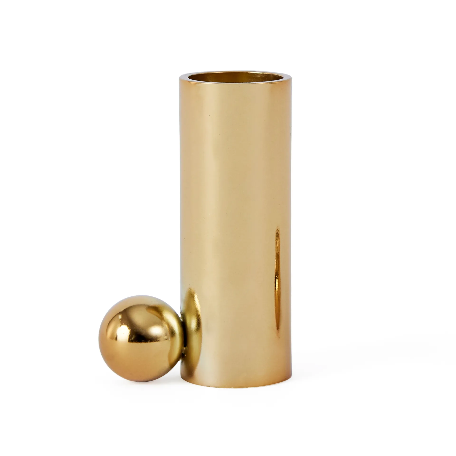 Palloa candle high, Brass OYOY