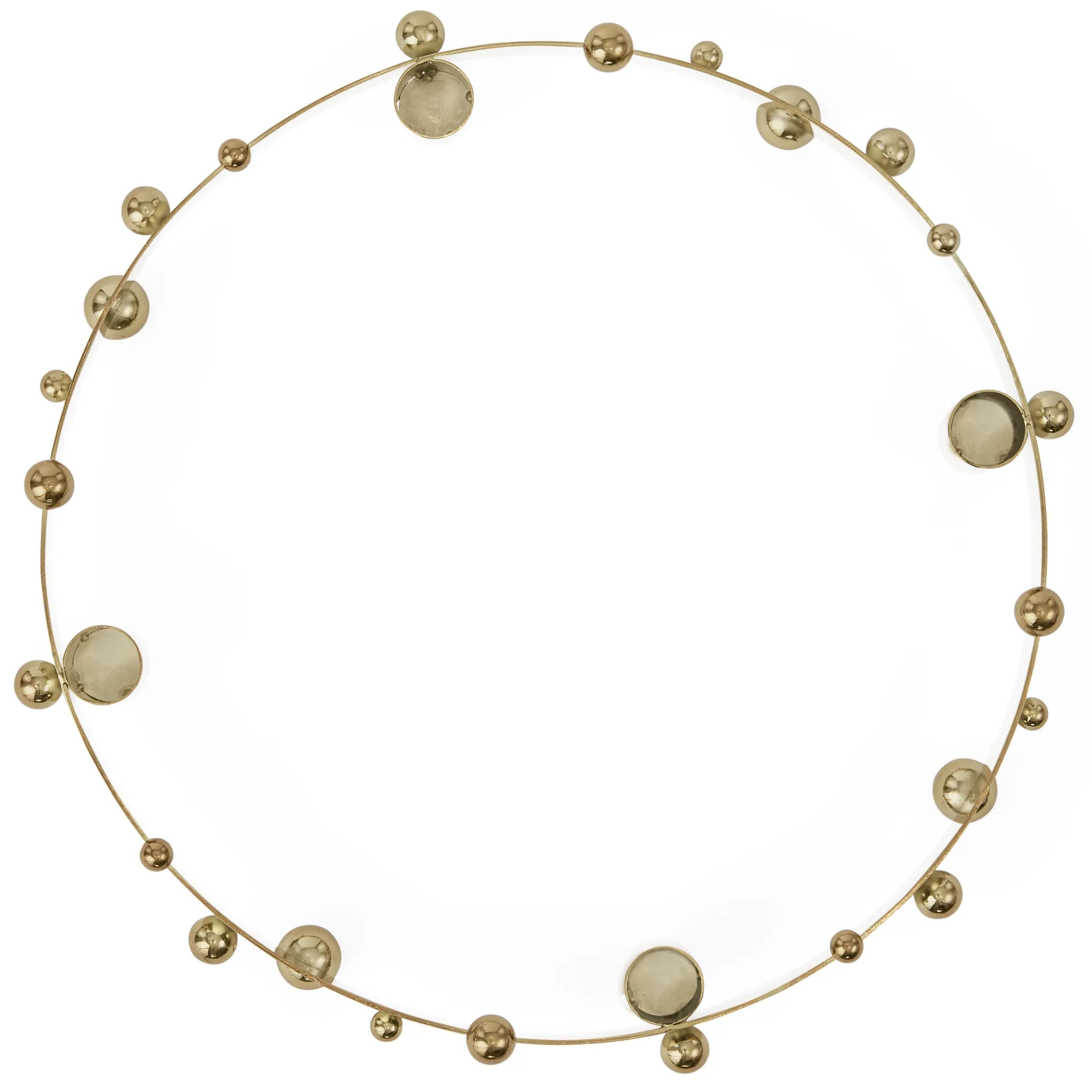 Pearl advent candle, brass OYOY