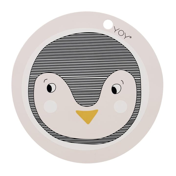 Penguin placemat - pink - OYOY