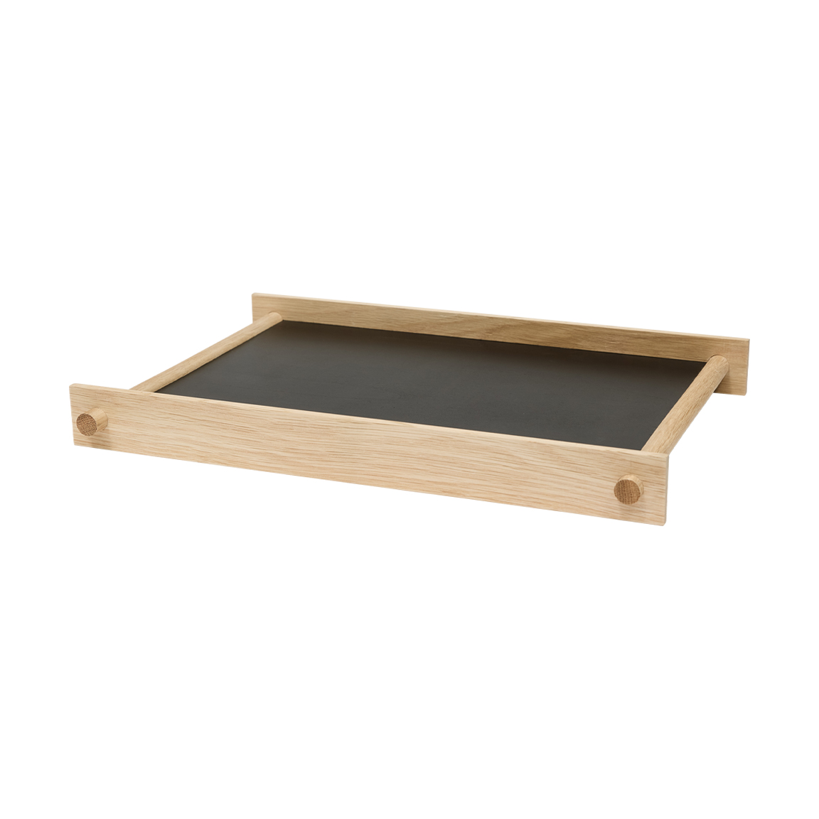 OYOY Pieni tray large 34x46 cm Black | Scandinavian Design | Trays | Black