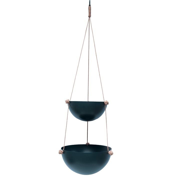 Pif paf puf hanging pots dark grey - 2 levels - OYOY