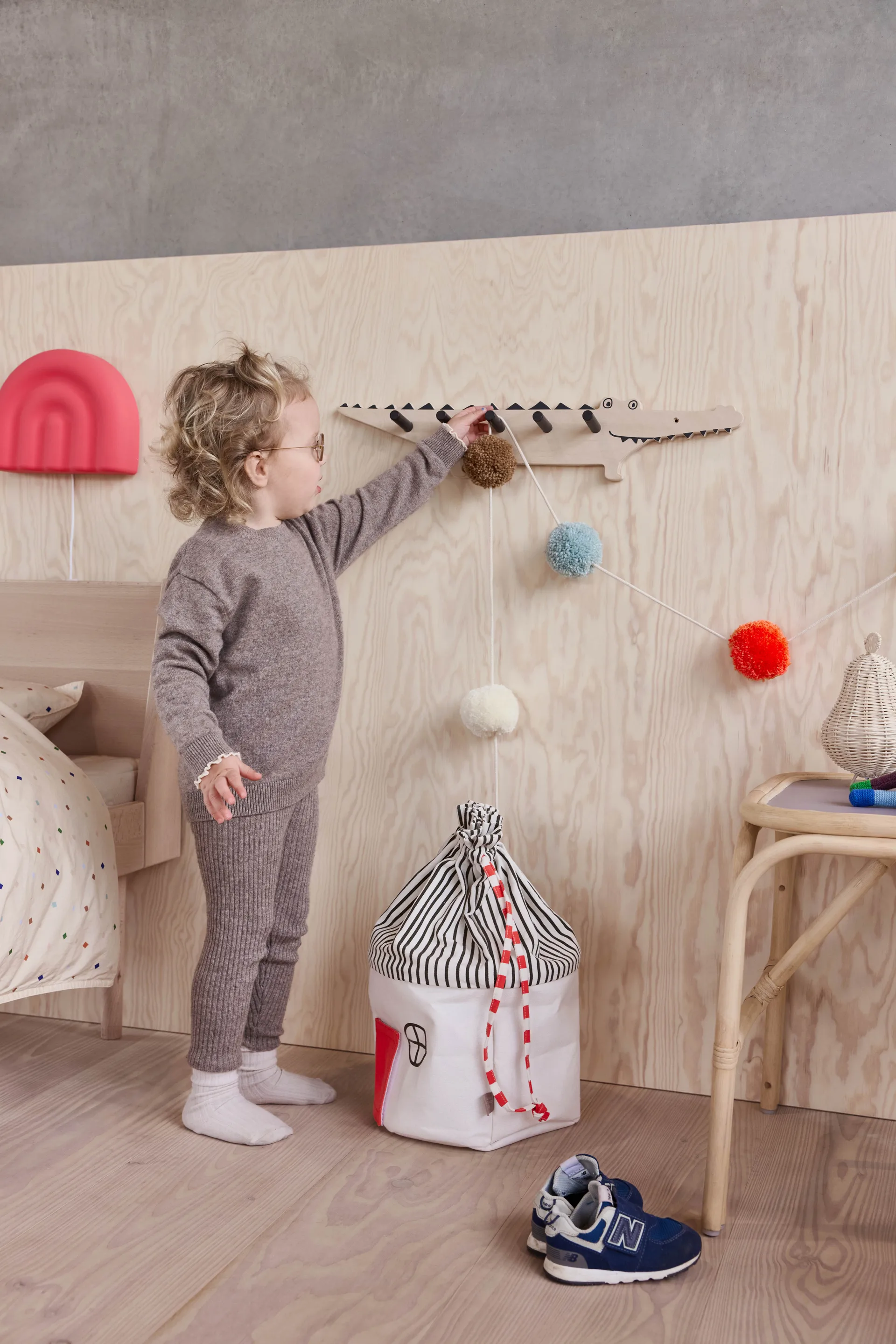 Pom Pom Garland 3 m, Multi OYOY