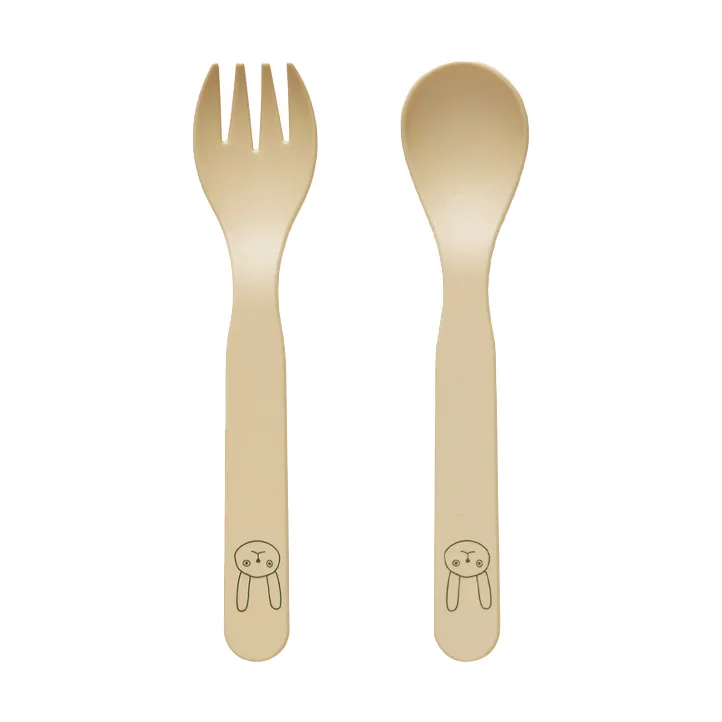 Pullo children's cutlery set, Vanilla OYOY
