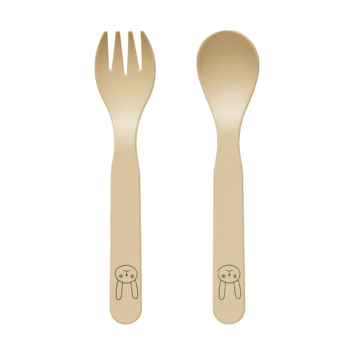 Pullo children's cutlery set - Vanilla - OYOY