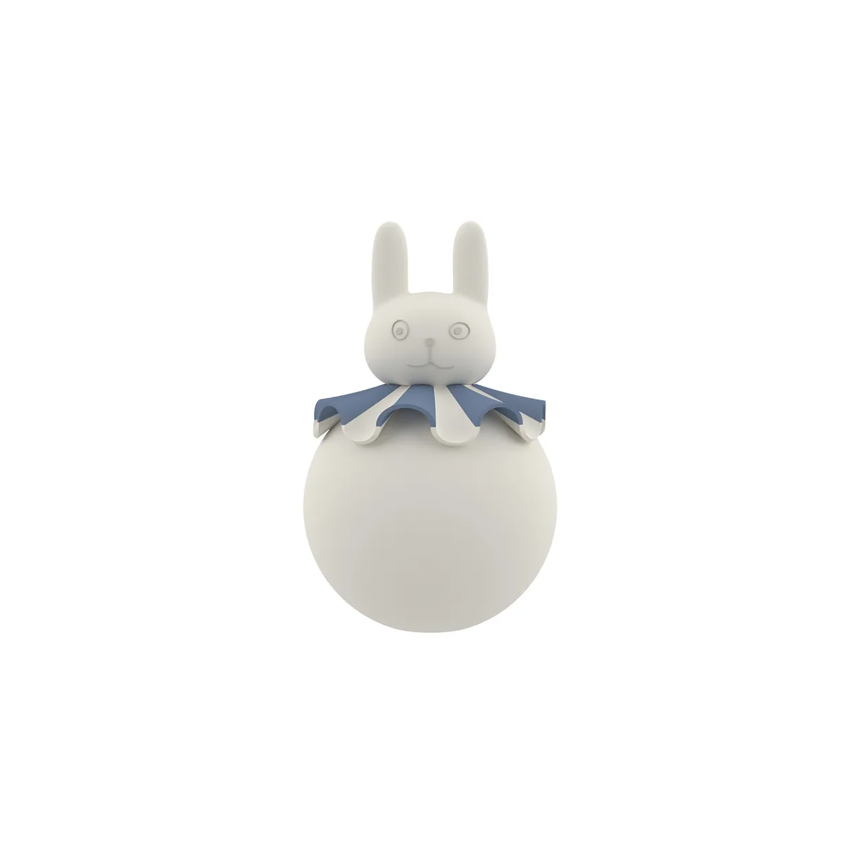 OYOY Rabbit night light Off-white blue | Scandinavian Design | Desk & table lamps | White