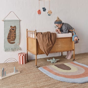Rainbow barnrug 88x90 cm - Multi - OYOY