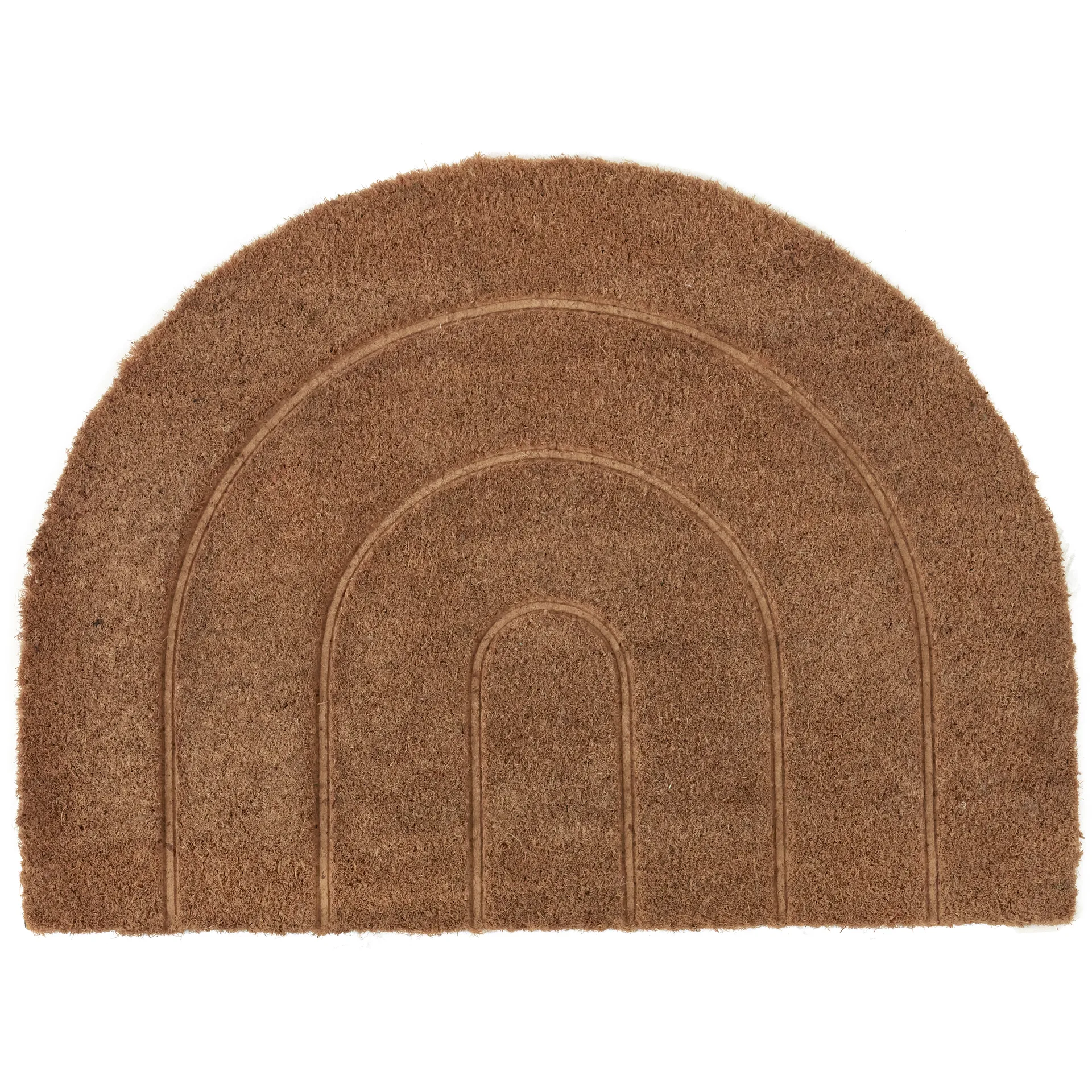 Rainbow doormat 55x75 cm, Nature OYOY