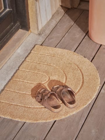 Rainbow doormat 55x75 cm - Nature - OYOY