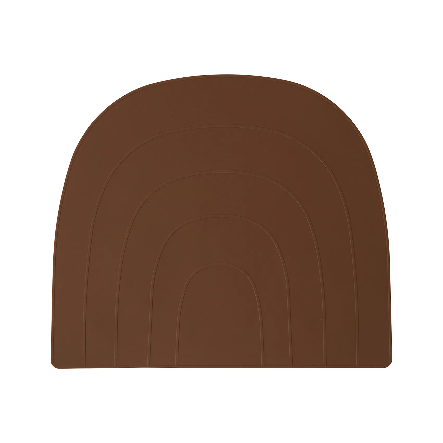 Rainbow placemat, caramel OYOY