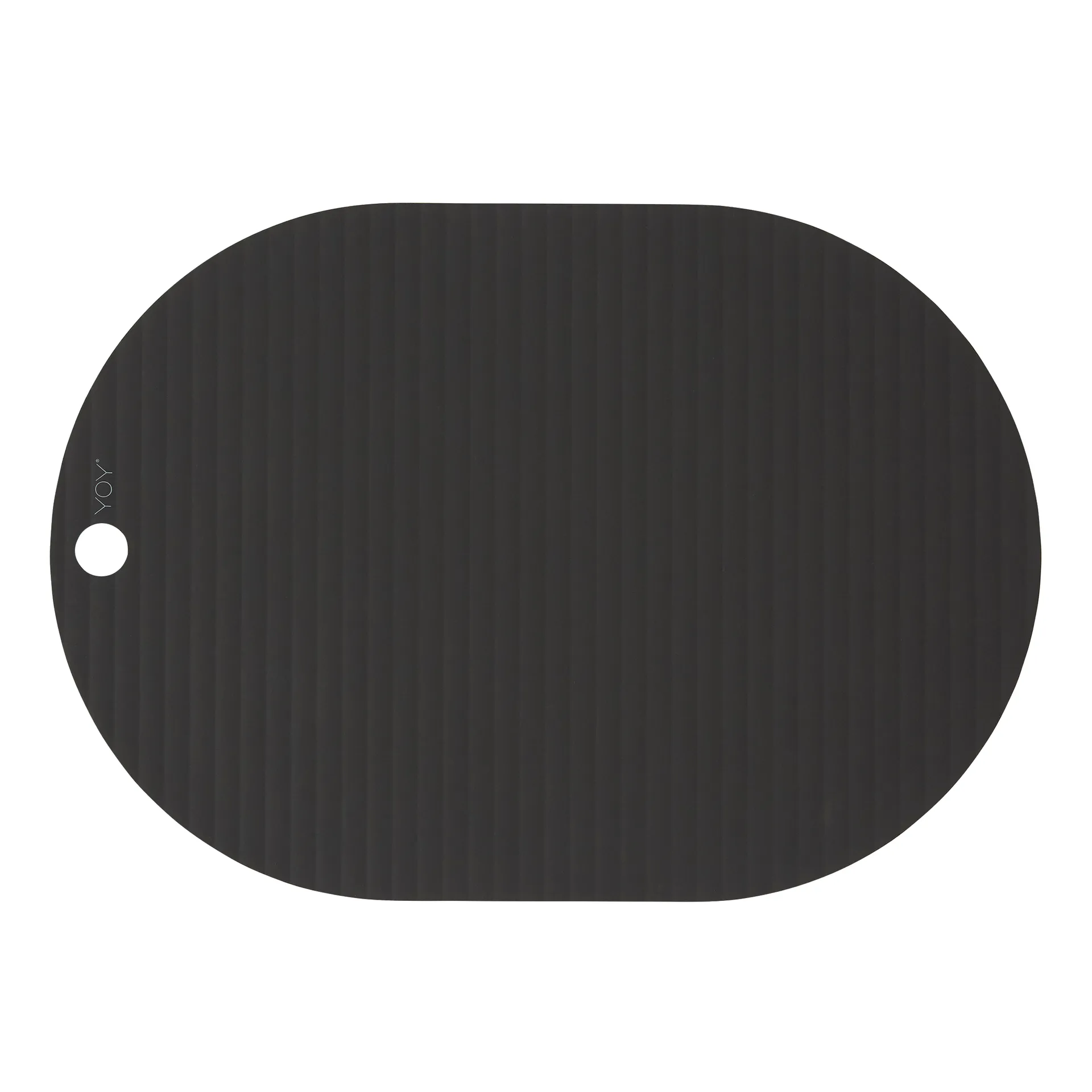 Ribbo placemat 2-pack, Black OYOY