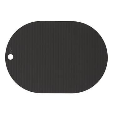 Ribbo placemat 2-pack - Black - OYOY